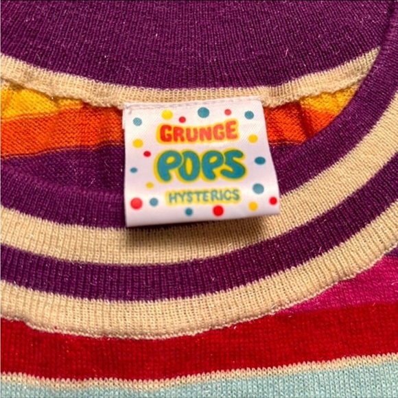 - hysteric glamour am fm rainbow knit tank top - - Picture 3 of 5